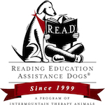 Reading Education Assistance Dogs (R.E.A.D.) since 1999. A program of Intermountain Therapy Animals