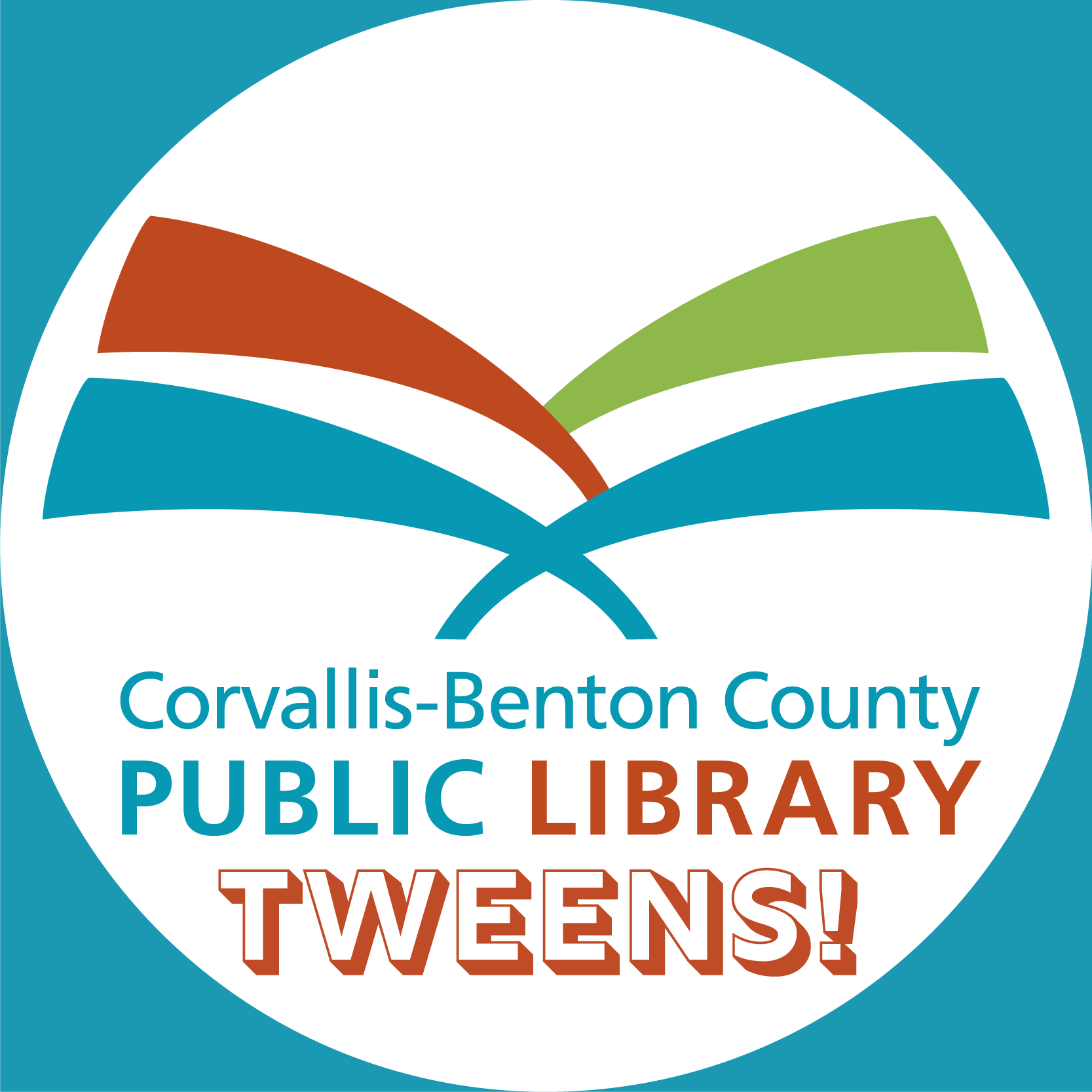 Corvallis-Benton County Public Library Tweens logo