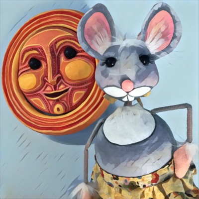 Little vain mouse and the sun