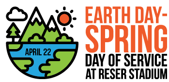 Earth Day-Spring Day of Service at Reser Stadium