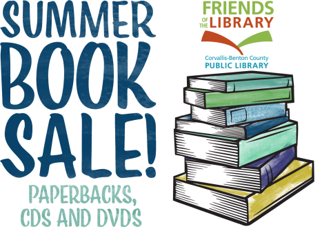 Summer Book Sale! Paperbacks, CDs and DVDs, by the Friends of the Library