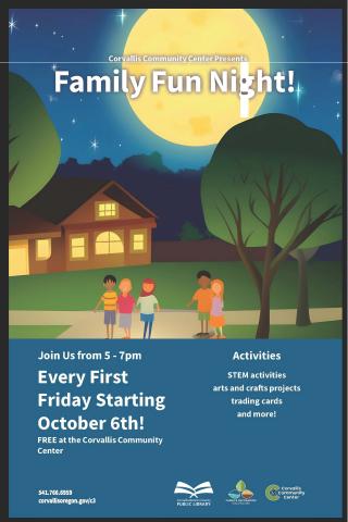 Family Fun Night at C3 Flyer