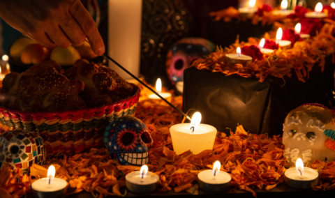 day of the dead altar