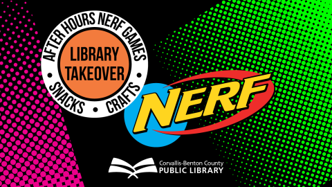 Library Takeover for Adults: Nerf Night!
