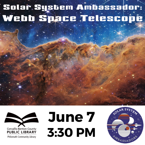 Solar System Ambassador - Webb Space Telescope