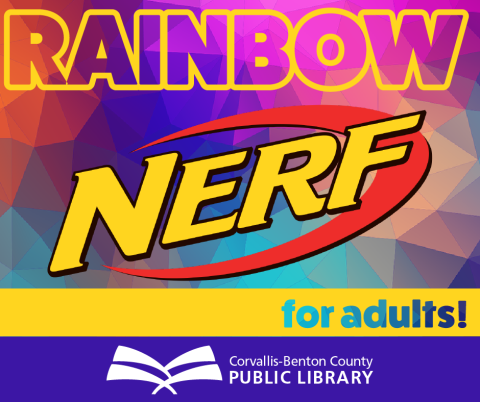 Rainbow Nerf - for adults