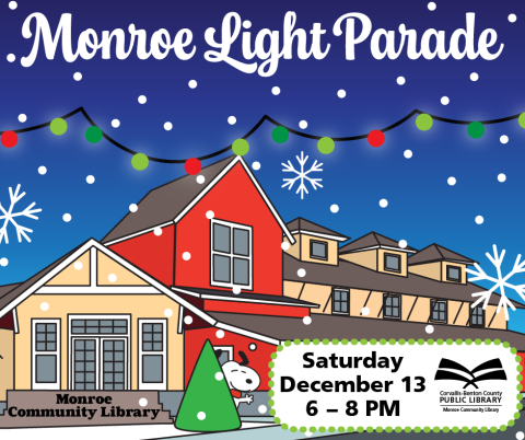 Monroe Light Parade: Saturday, December 13, 6-8PM