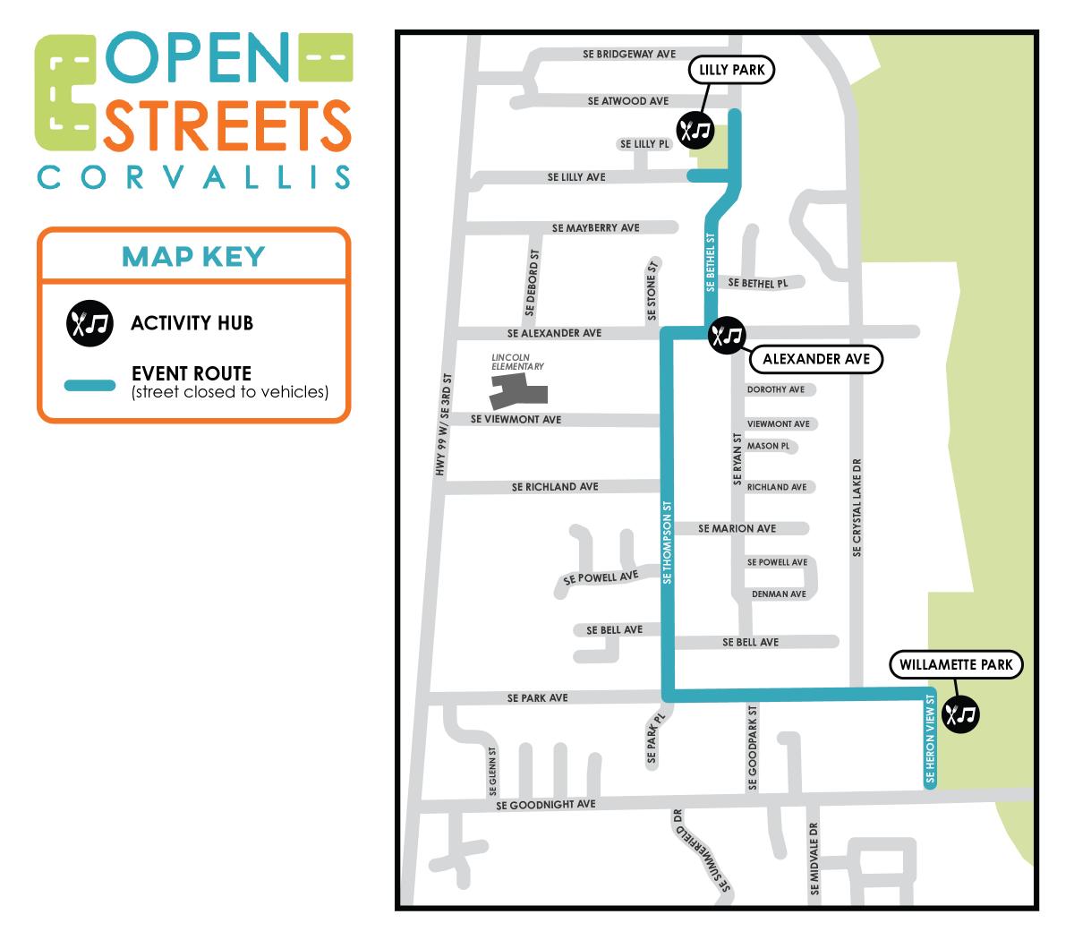 2025 Open Streets Route
